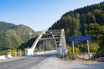 Bridge over the river, Georgia