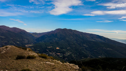 The mythical mountain of the Turó de l'Home with the colors of Autumn