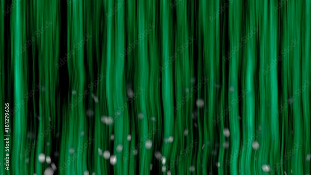 Poster abstract background with vertical lines and particles. seamless loop