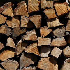 pile of logs - texture