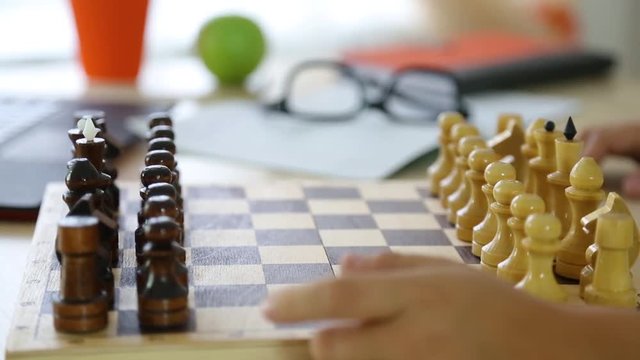 first move in a chess game
