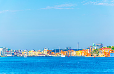 View of the goteborg harbor, sweden