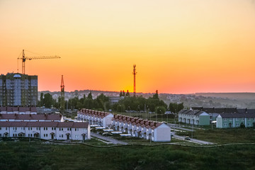 The panorama of the city of Belgorod
