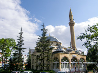 yellow mosque