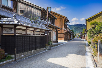 Obraz premium 東海道五十三次関宿