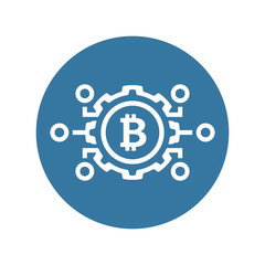 Mechanics of Bitcoin Icon.