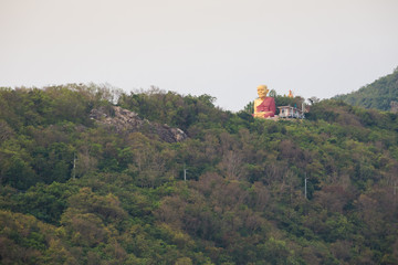 Buddha sculpture on Koh Larn