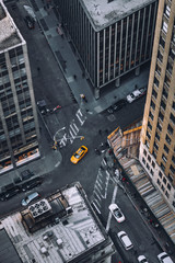 Taxi in Intersection