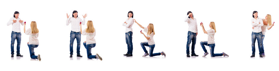 Pair of man and woman