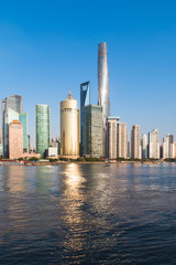 Fototapeta na wymiar Shanghai Pudong landscape