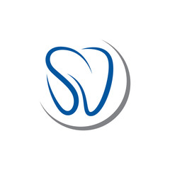 dental logo abstract