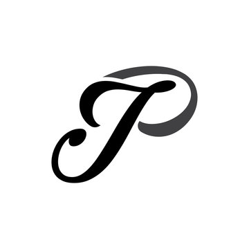 initial letter JP logo