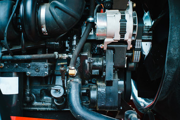 Gears of machinery chain