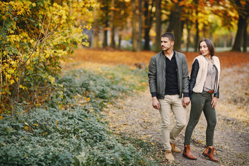 Obraz premium couple in the park