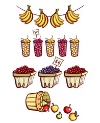 Farmers Market Fruits Collection