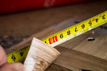 Linoleum appliances, cutting and samples