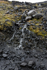 Small, but brave waterfall making