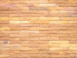 Brown stone brick wall background.