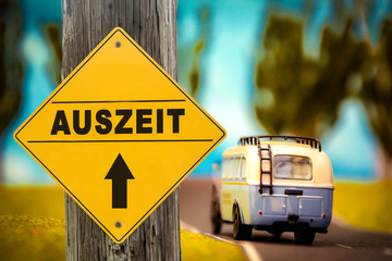 Schild 307 - Auszeit