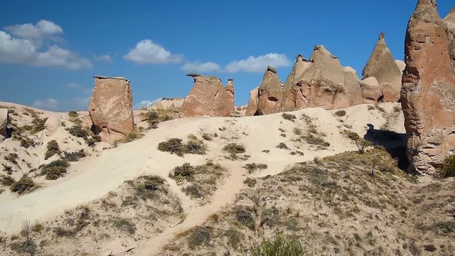 Camel Rock in Devrent Valley at Cappadocia. Turkey