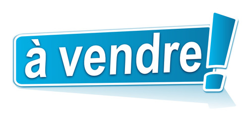 à vendre sur étiquette bleue