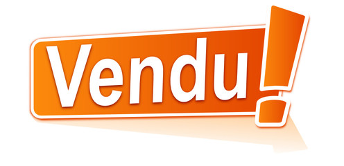 vendu sur &eacute;tiquette orange