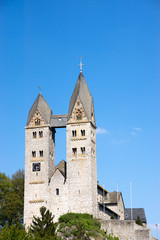 Fototapeta na wymiar St.-Lubentius-Kirche in Dietkirchen, Hessen