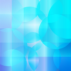Turquoise purple transparent background with circles
