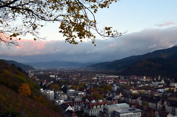 Freiburg am Abend