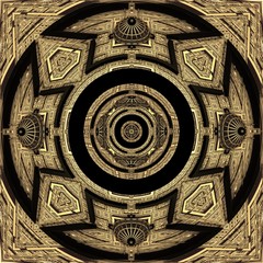 3D render plastic background tile