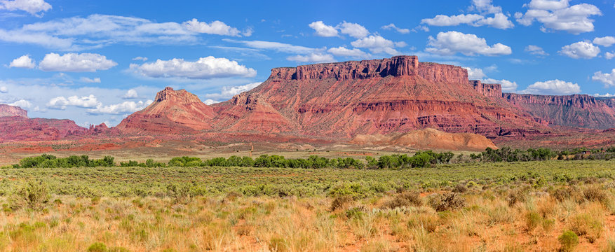Red Cliffs in Castle Valley Utah, USA