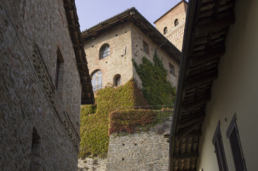 Fototapeta na wymiar Serralunga d'Alba - scorcio