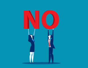 No. Business people lifting. Concept business vector illustration.