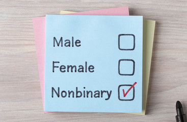 Male Female Nonbinary