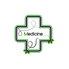 Medical cross. Pharmacy icon.