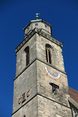 Fototapeta na wymiar St.Georgs-Kirche,Dinkelsbühl