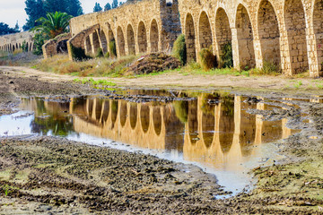 Fototapeta premium Old Ottoman aqueduct