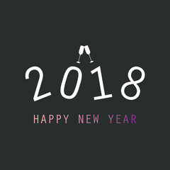  New Year Flyer or Cover Design - 2018