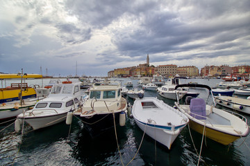 Fototapeta premium Rovinj - Beautiful city in Croatia