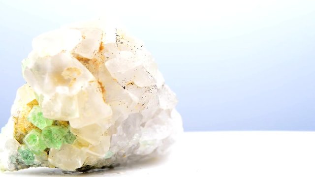 Fluorit auf Drehteller