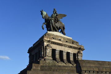 Fototapeta premium Deutsches Eck Koblenz