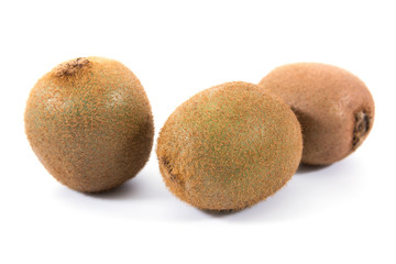 Kiwi fruit isolated on white background