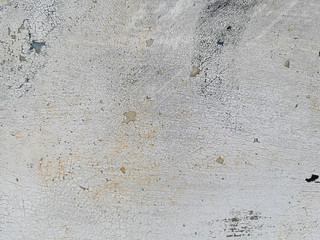 Frosty rustic vintage stain white metallic background