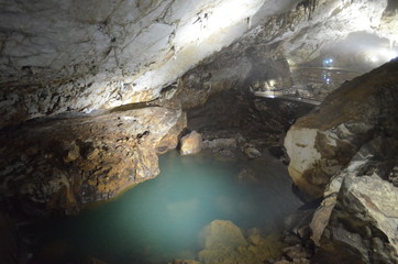 日本 山口県 美祢市 特別天然記念物 秋芳洞 Japan Yamaguchi Nine city Special natural monument Akiyoshido