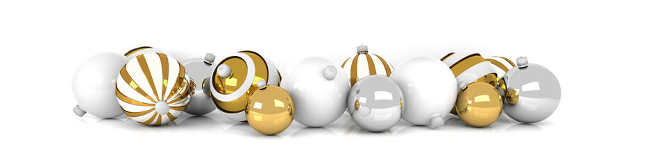 Christmas ornament isolated on white