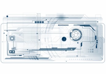 Abstract tech background