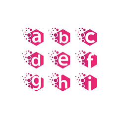 hexa tech - logo template