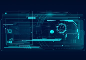 Abstract tech background