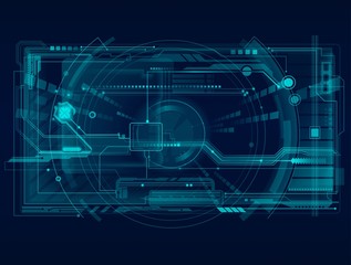 Abstract tech background
