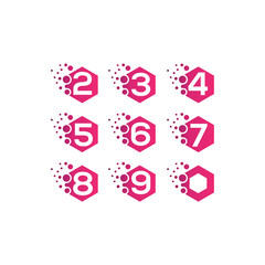 hexa tech - logo template